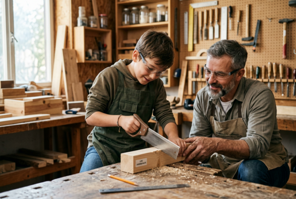Handwerk als Sprache – wie die LIFE Jugendhilfe Kindern über praktische Tätigkeiten Selbstwirksamkeit zurückgibt 1 Handwerk als Sprache – wie die LIFE Jugendhilfe Kindern über praktische Tätigkeiten Selbstwirksamkeit zurückgibt